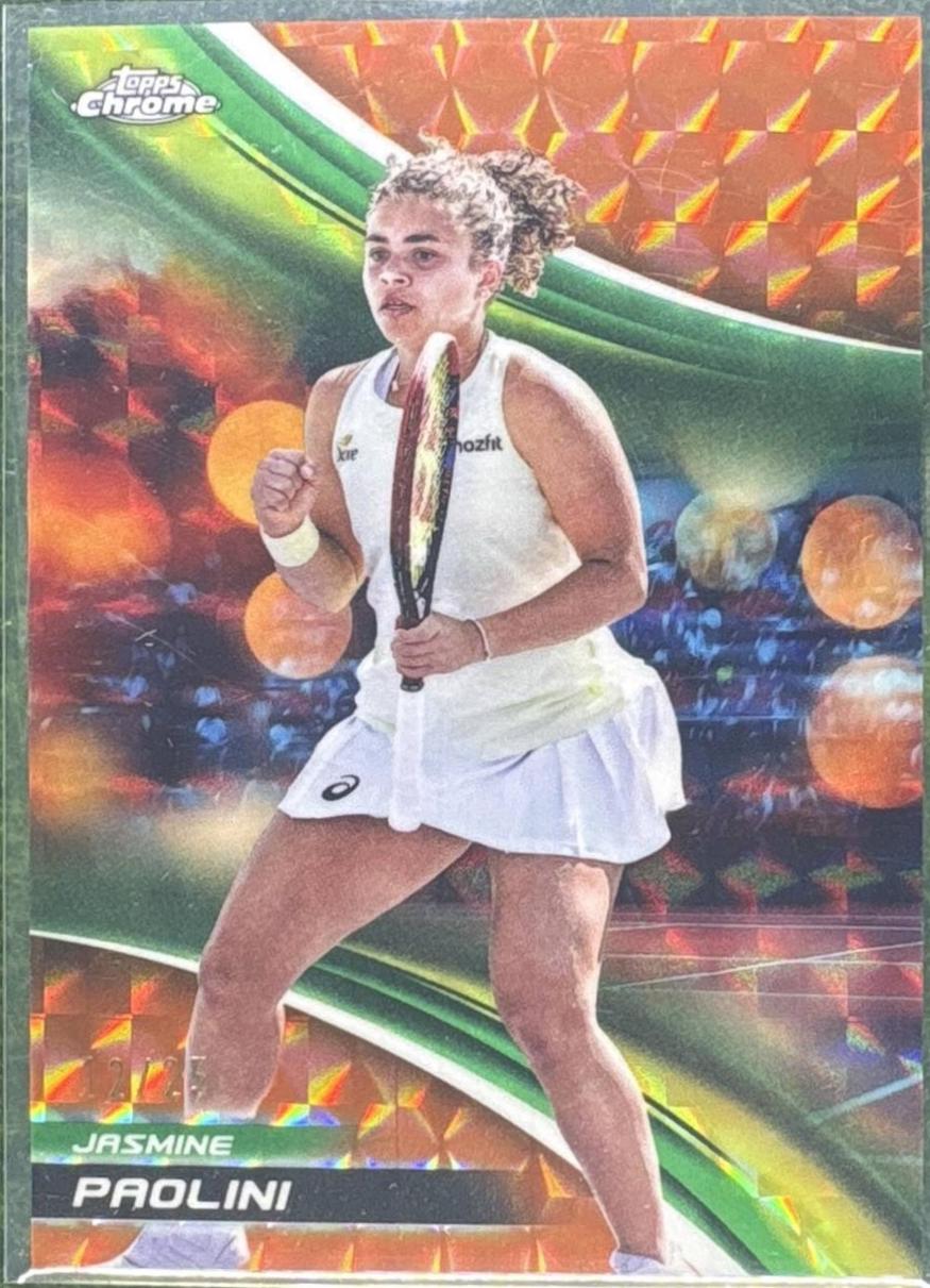 Jasmine Paolini [Orange Geometric Refractor] #6