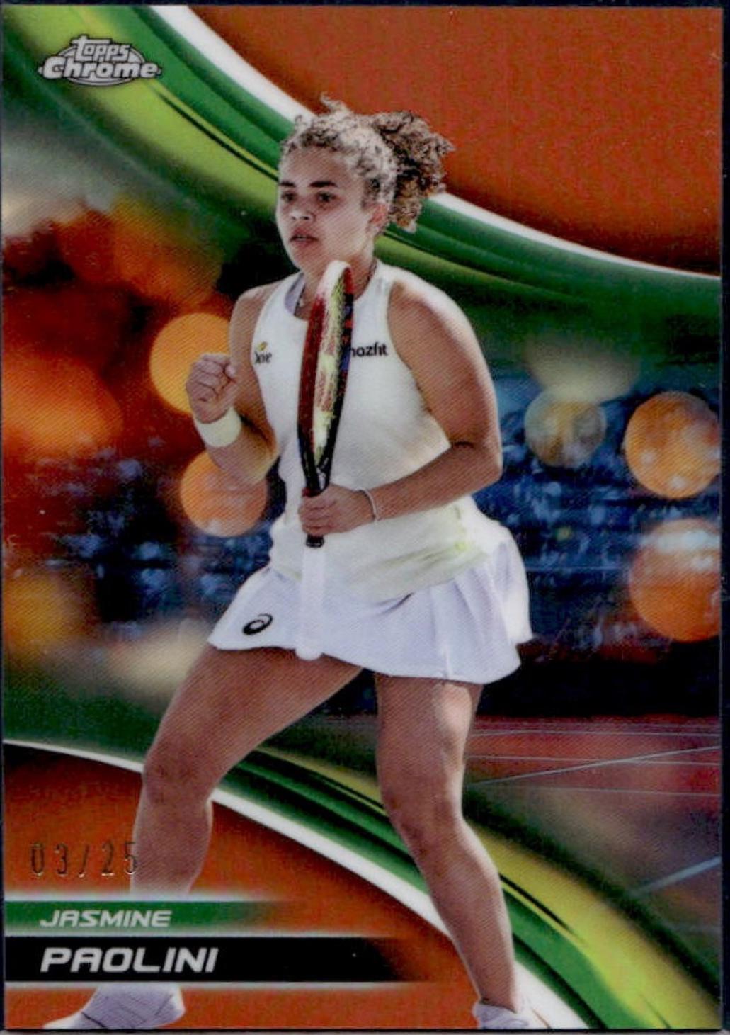 Jasmine Paolini [Orange Refractor] #6