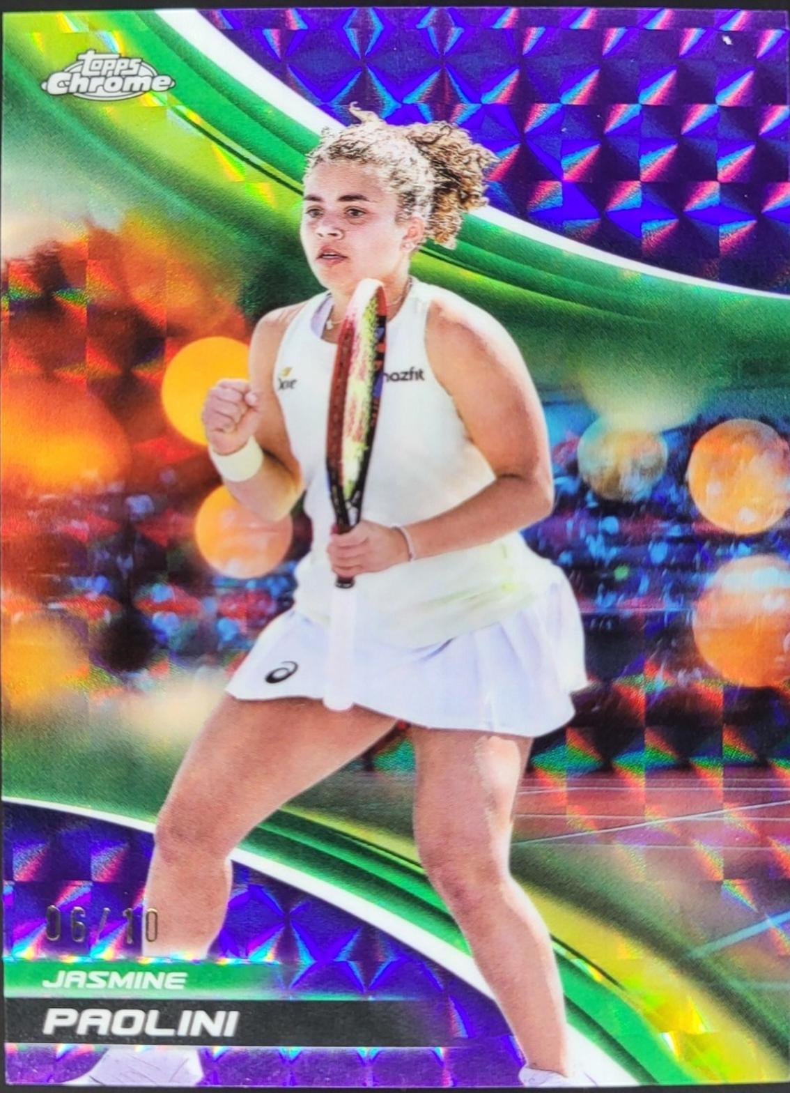 Jasmine Paolini [Purple Geometric Refractor] #6