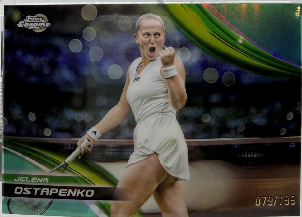 Jelena Ostapenko [Aqua Refractor] #23