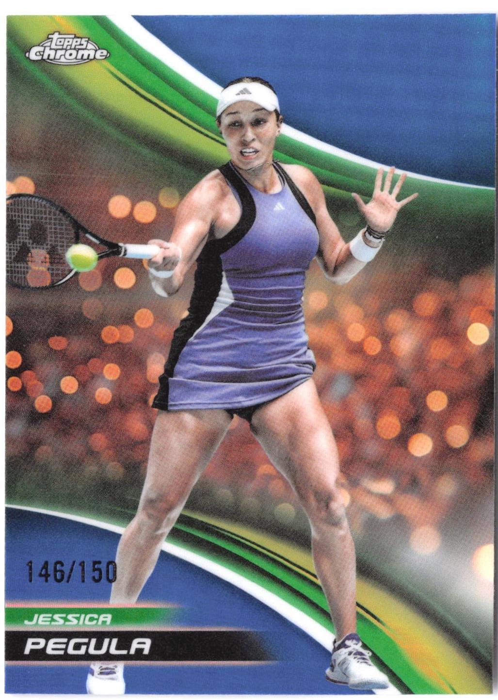 Jessica Pegula [Blue Refractor] #2