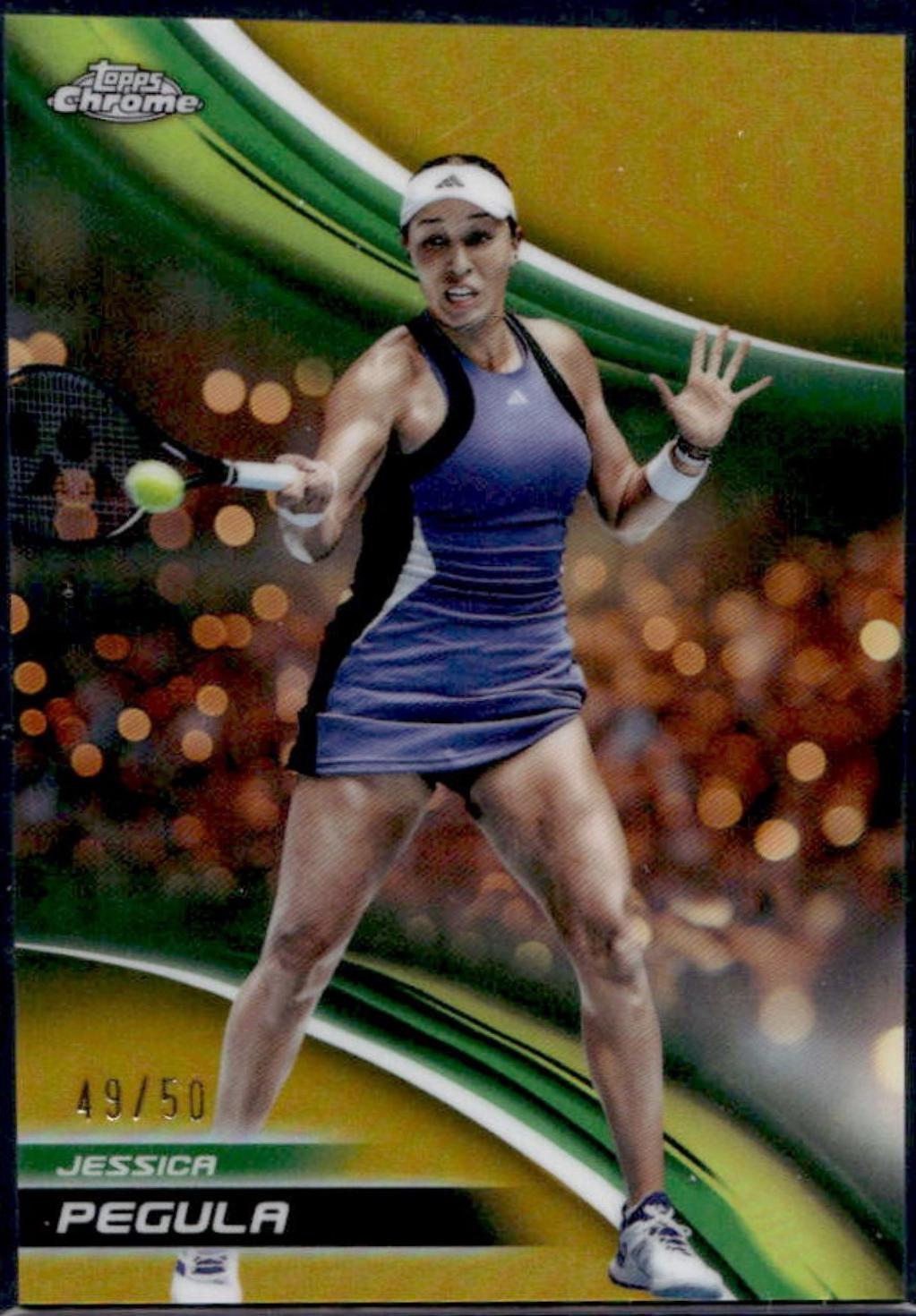 Jessica Pegula [Gold Refractor] #2