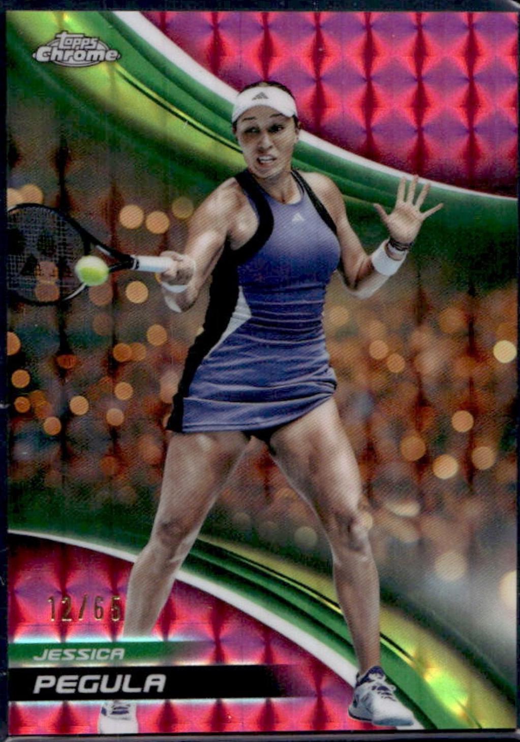 Jessica Pegula [Pink Geometric Refractor] #2
