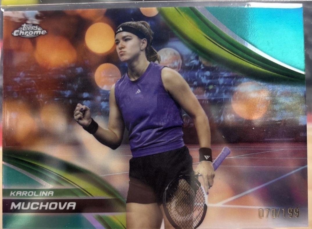 Karolina Muchova [Aqua Refractor] #39