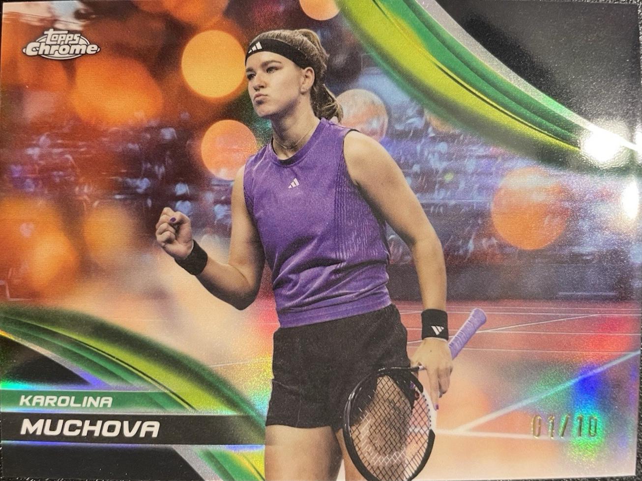 Karolina Muchova [Black Refractor] #39