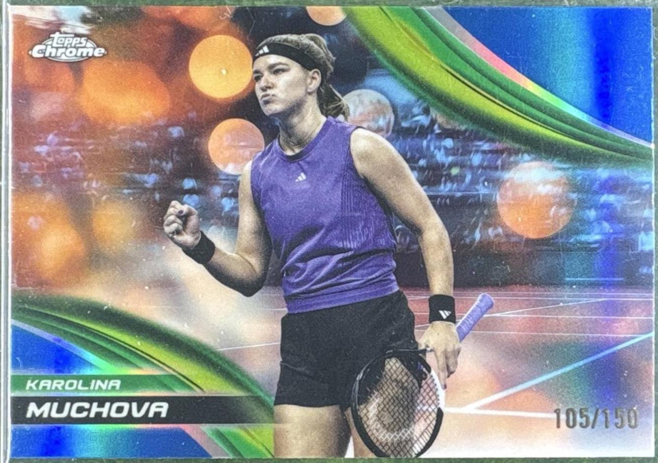 Karolina Muchova [Blue Refractor] #39