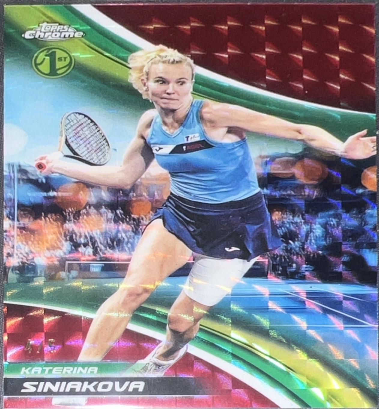 Katerina Siniakova [Red Geometric Refractor] #71
