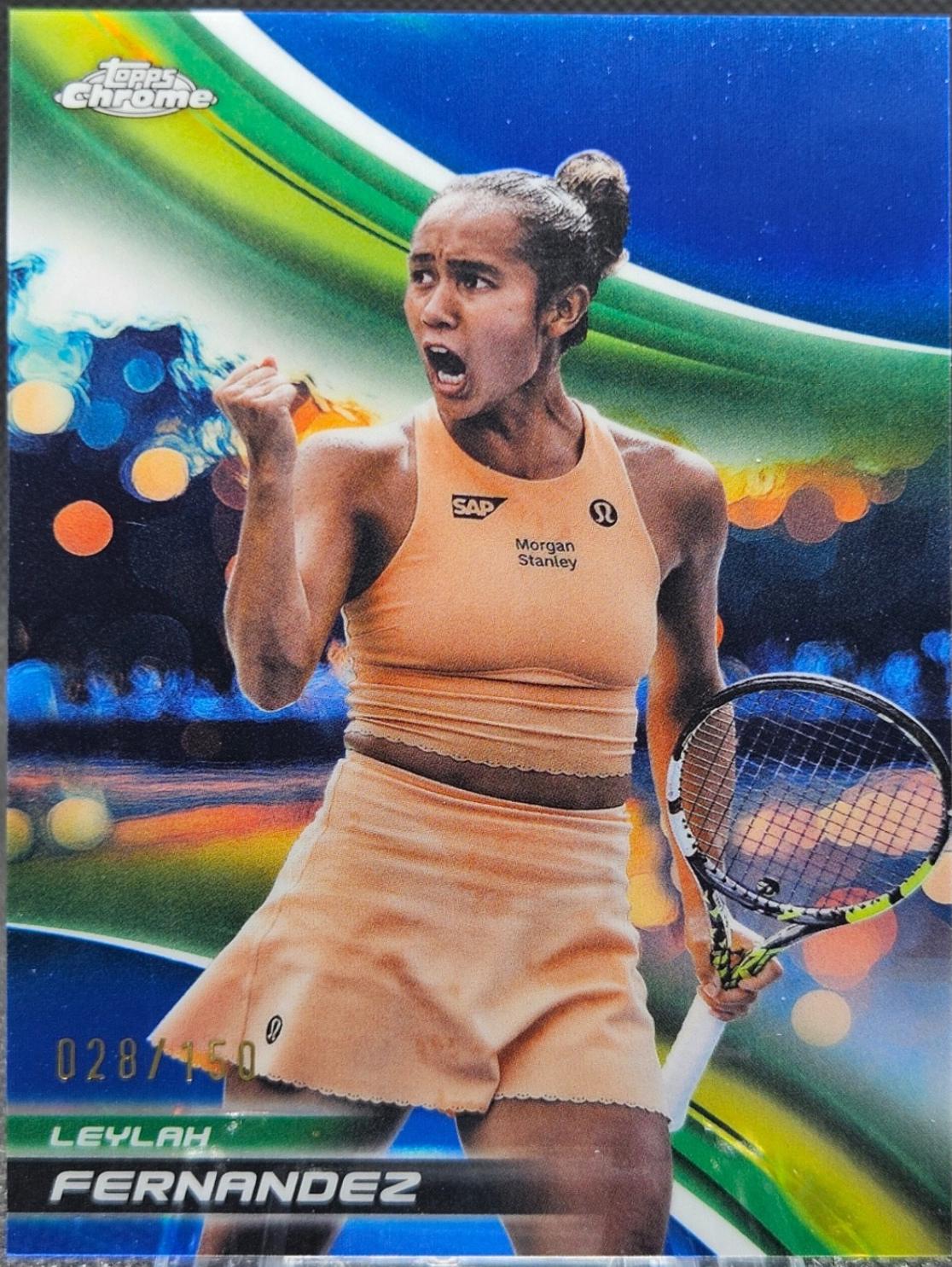 Leylah Fernandez [Blue Refractor] #53