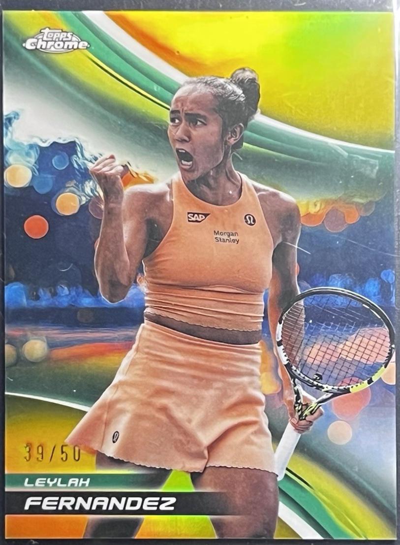 Leylah Fernandez [Gold Refractor] #53