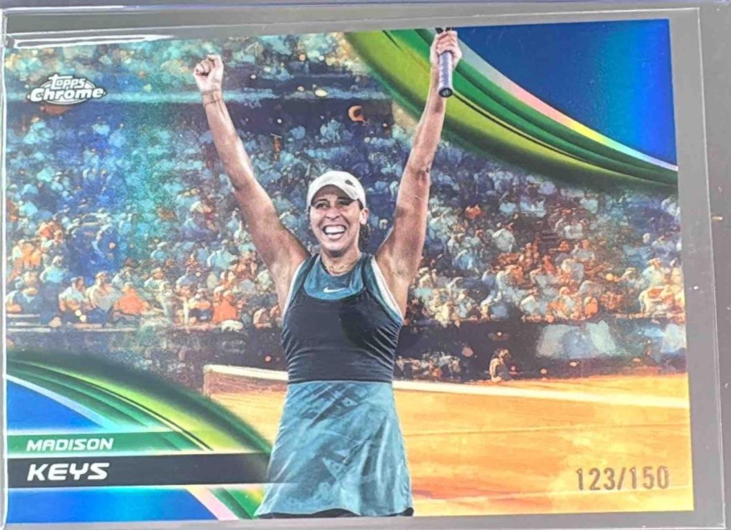 Madison Keys [Blue Refractor] #33