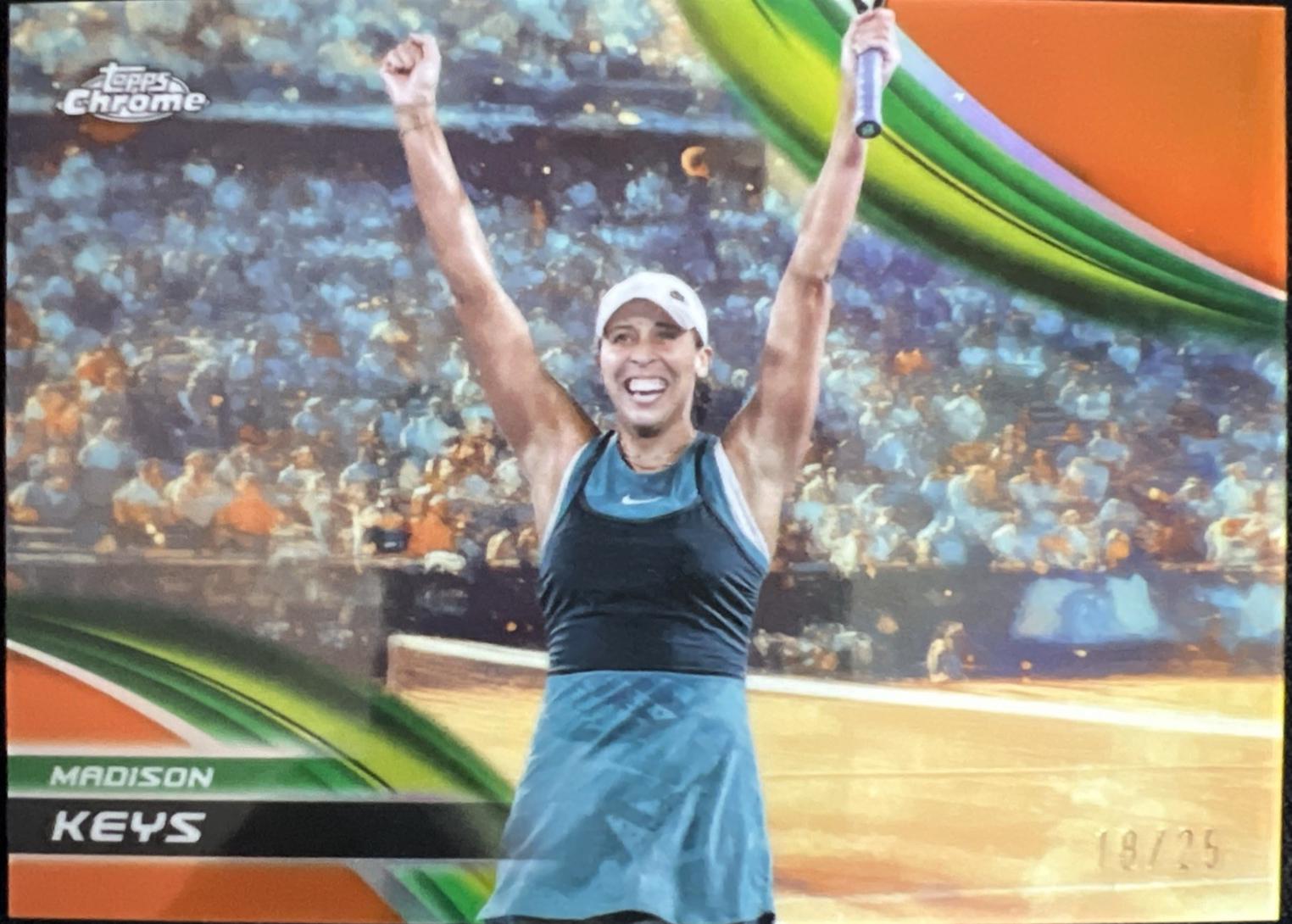 Madison Keys [Orange Refractor] #33