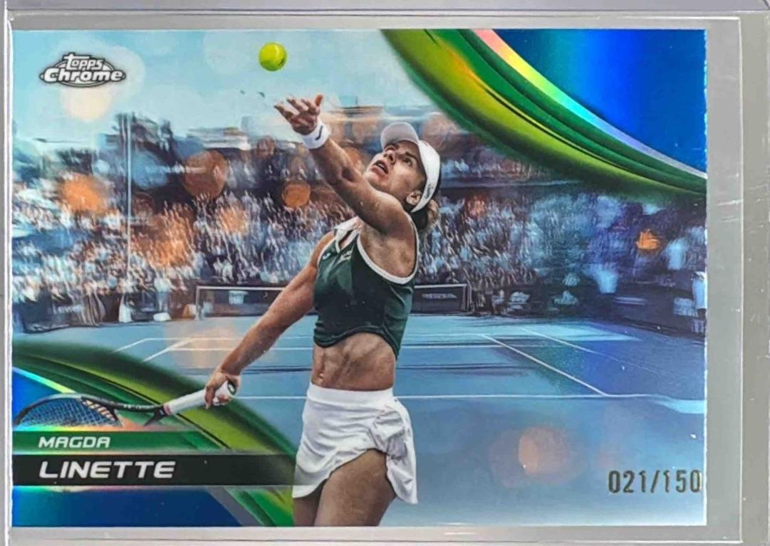 Magda Linette [Blue Refractor] #60
