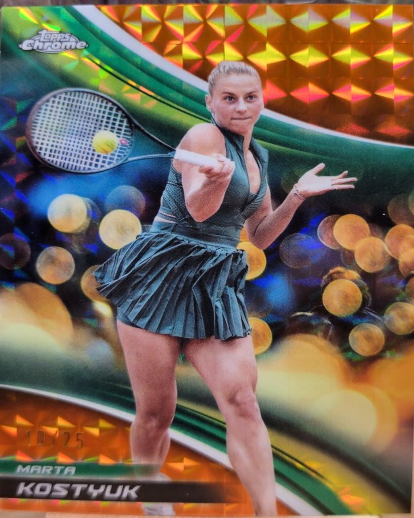 Marta Kostyuk [Orange Geometric Refractor] #29