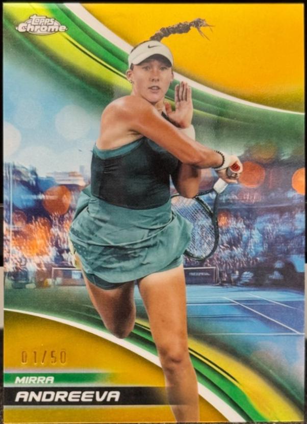 Mirra Andreeva [Gold Refractor] #27