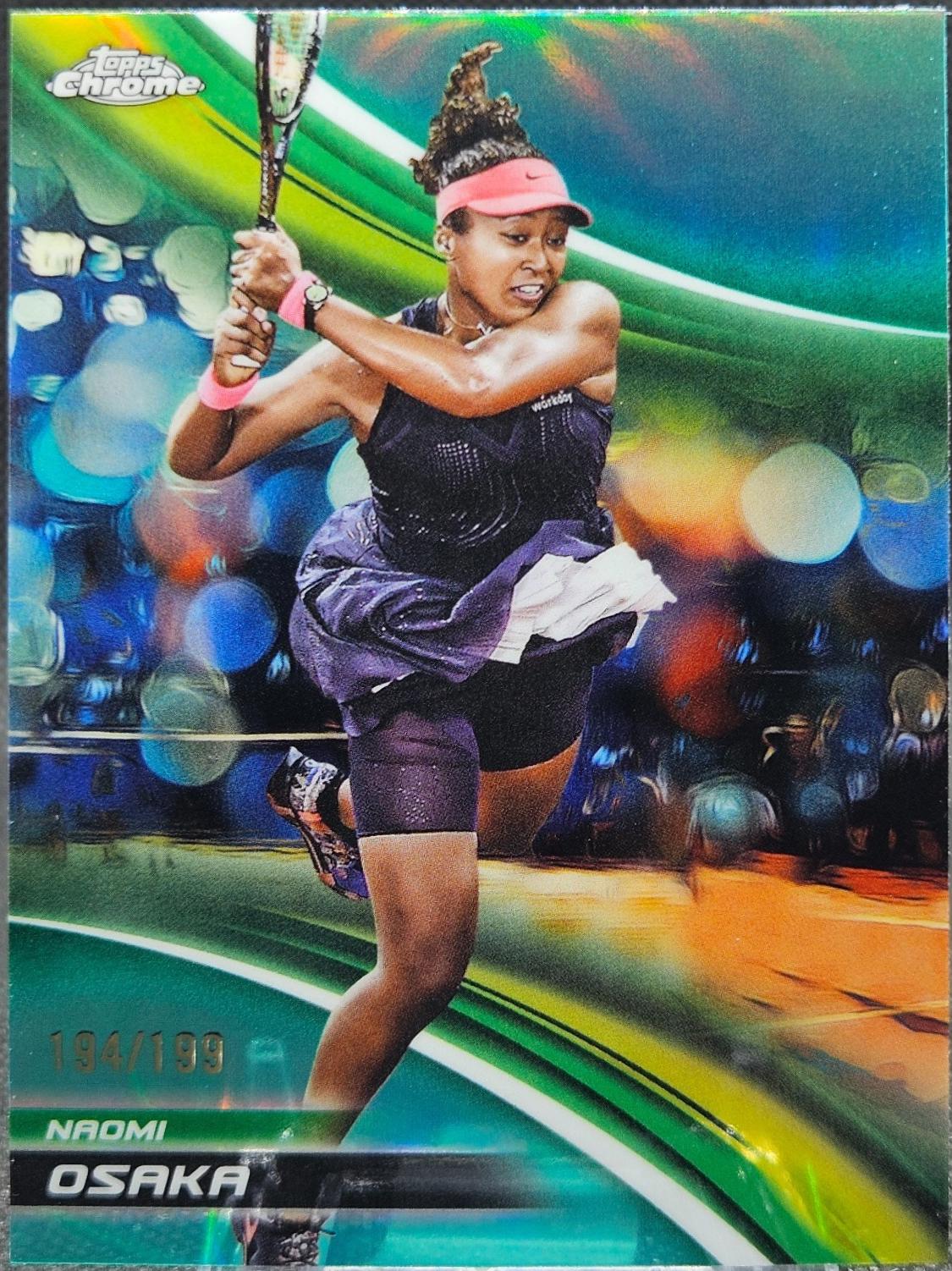 Naomi Osaka [Aqua Refractor] #80