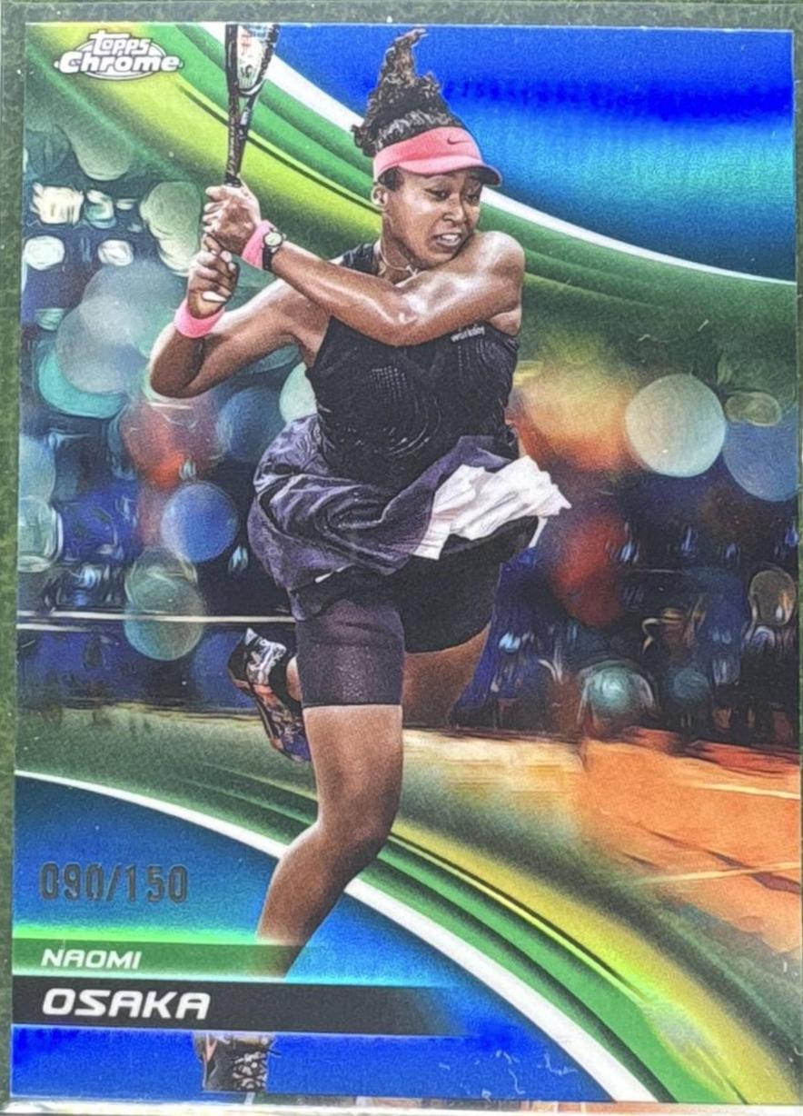 Naomi Osaka [Blue Refractor] #80