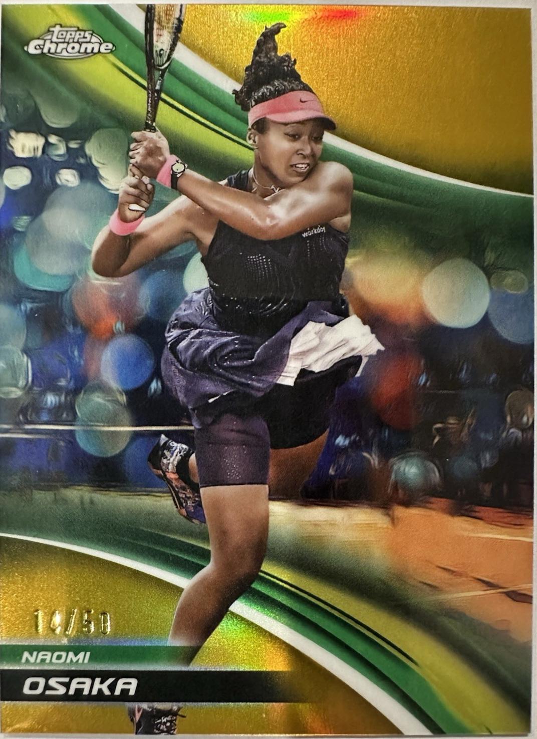Naomi Osaka [Gold Refractor] #80