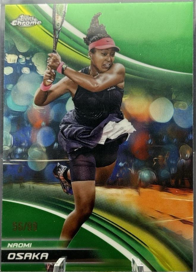 Naomi Osaka [Green Refractor] #80