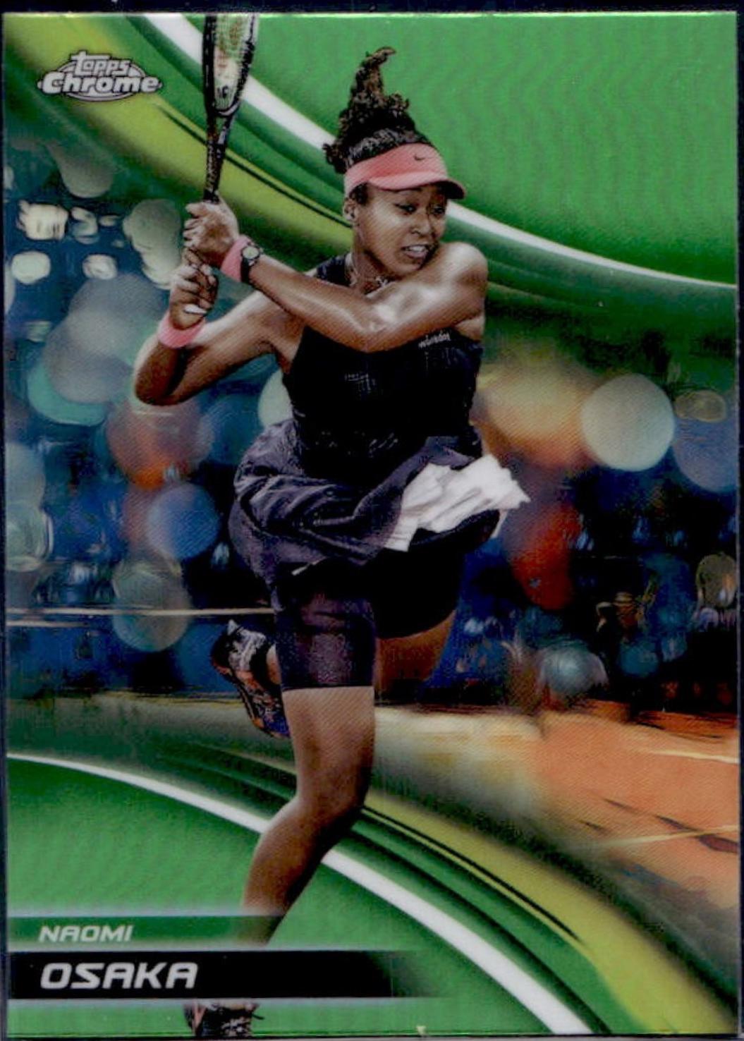Naomi Osaka [Lime Green Refractor] #80