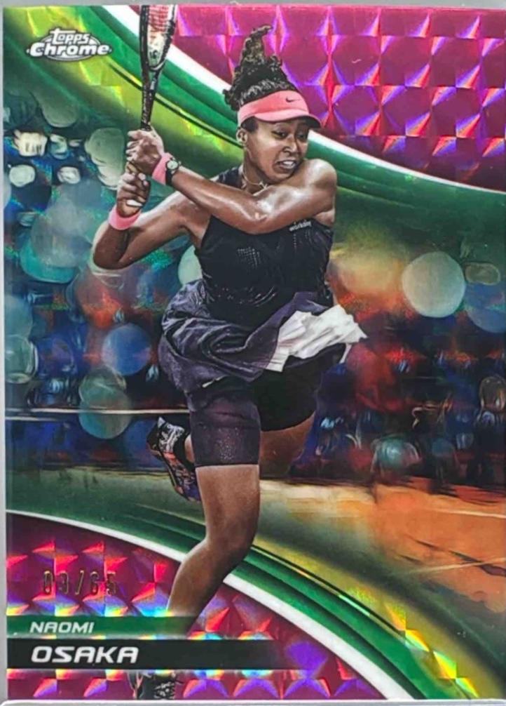 Naomi Osaka [Pink Geometric Refractor] #80