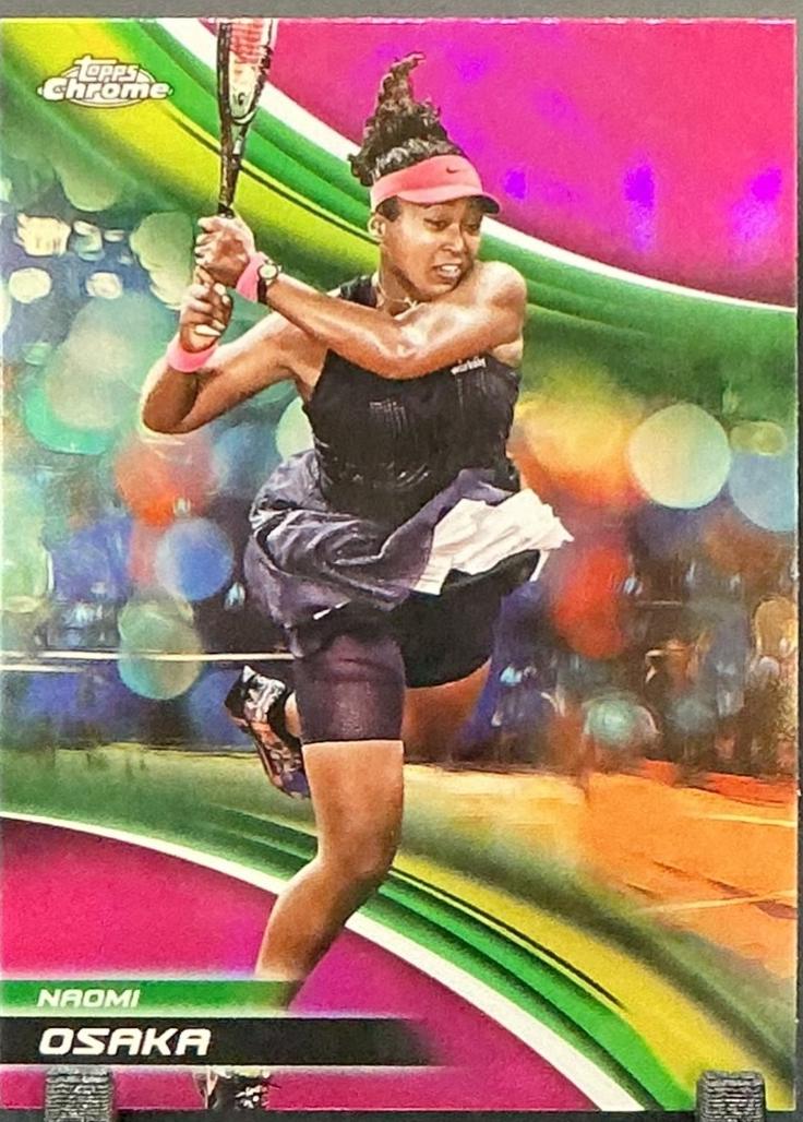 Naomi Osaka [Pink Refractor] #80