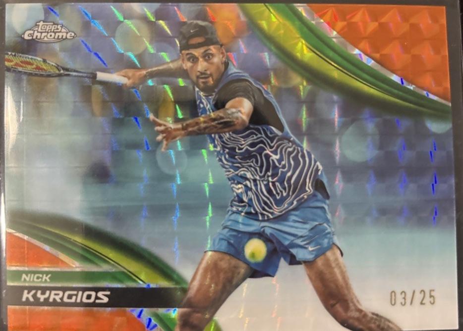 Nick Kyrgios [Orange Geometric Refractor] #215