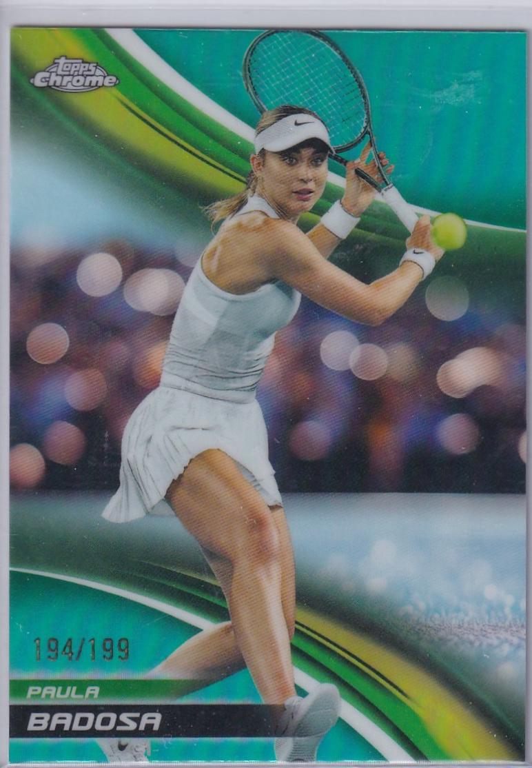 Paula Badosa [Aqua Refractor] #21