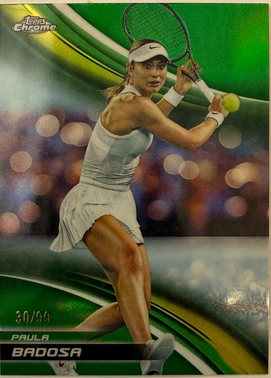 Paula Badosa [Green Refractor] #21