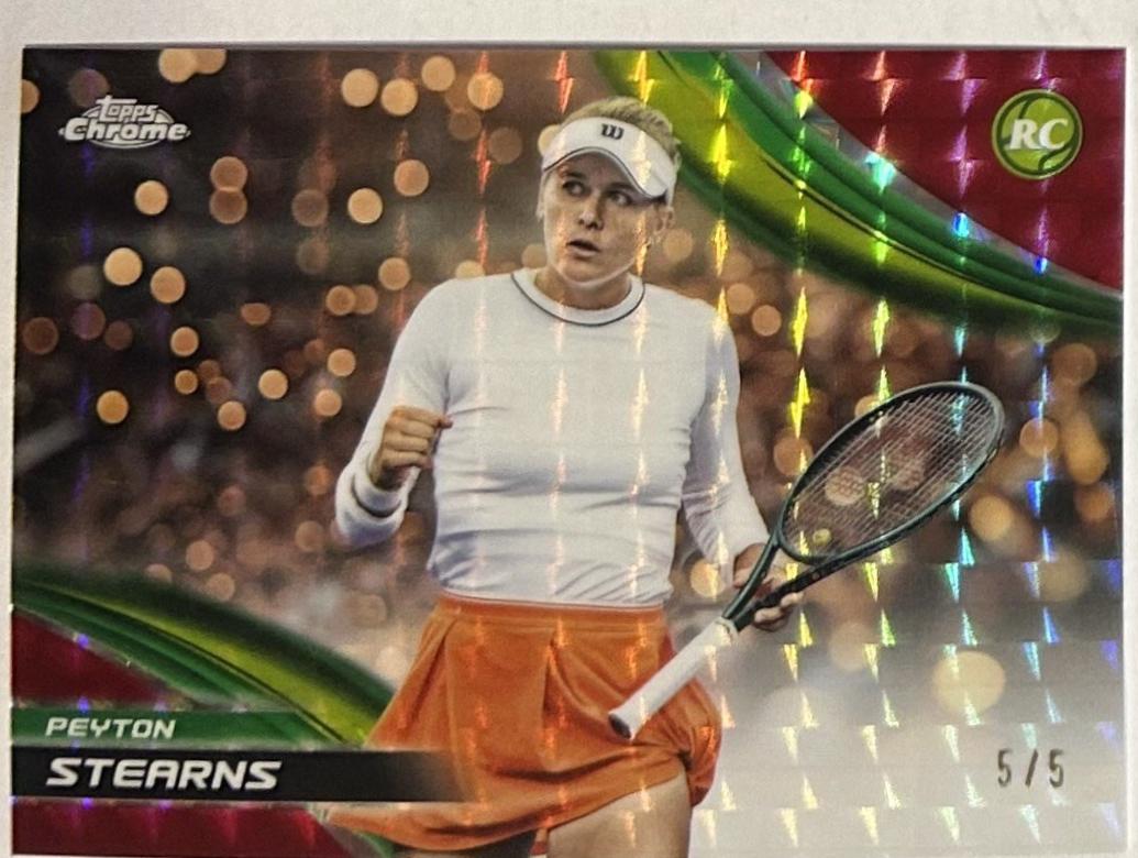 Peyton Stearns [Red Geometric Refractor] #68