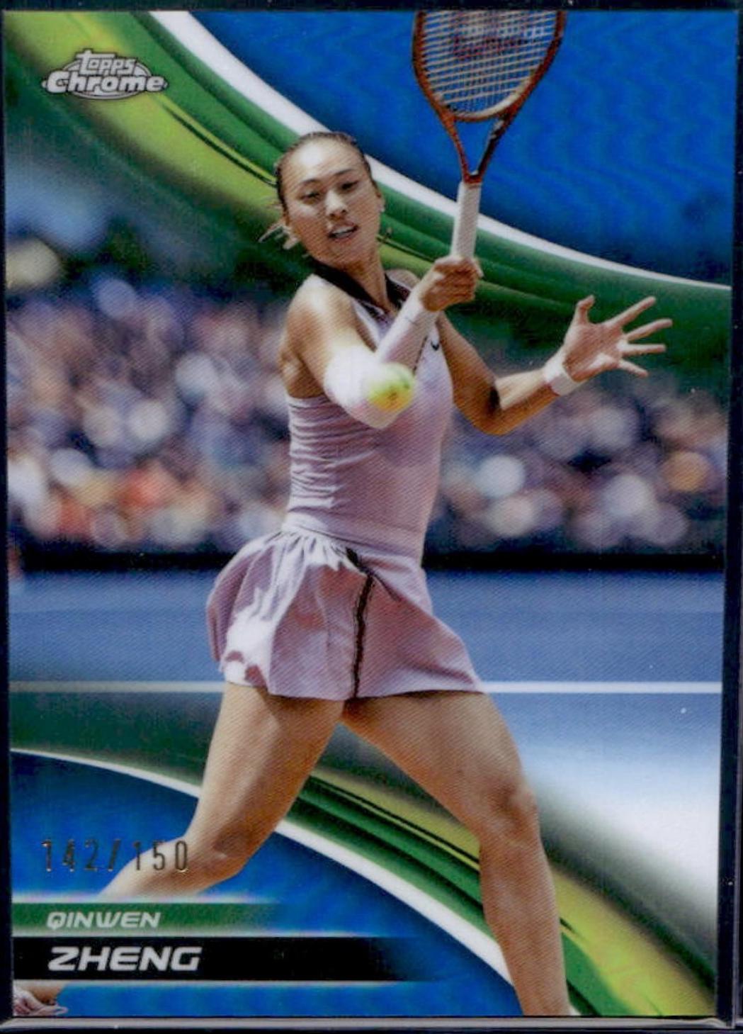 Qinwen Zheng [Blue Refractor] #8