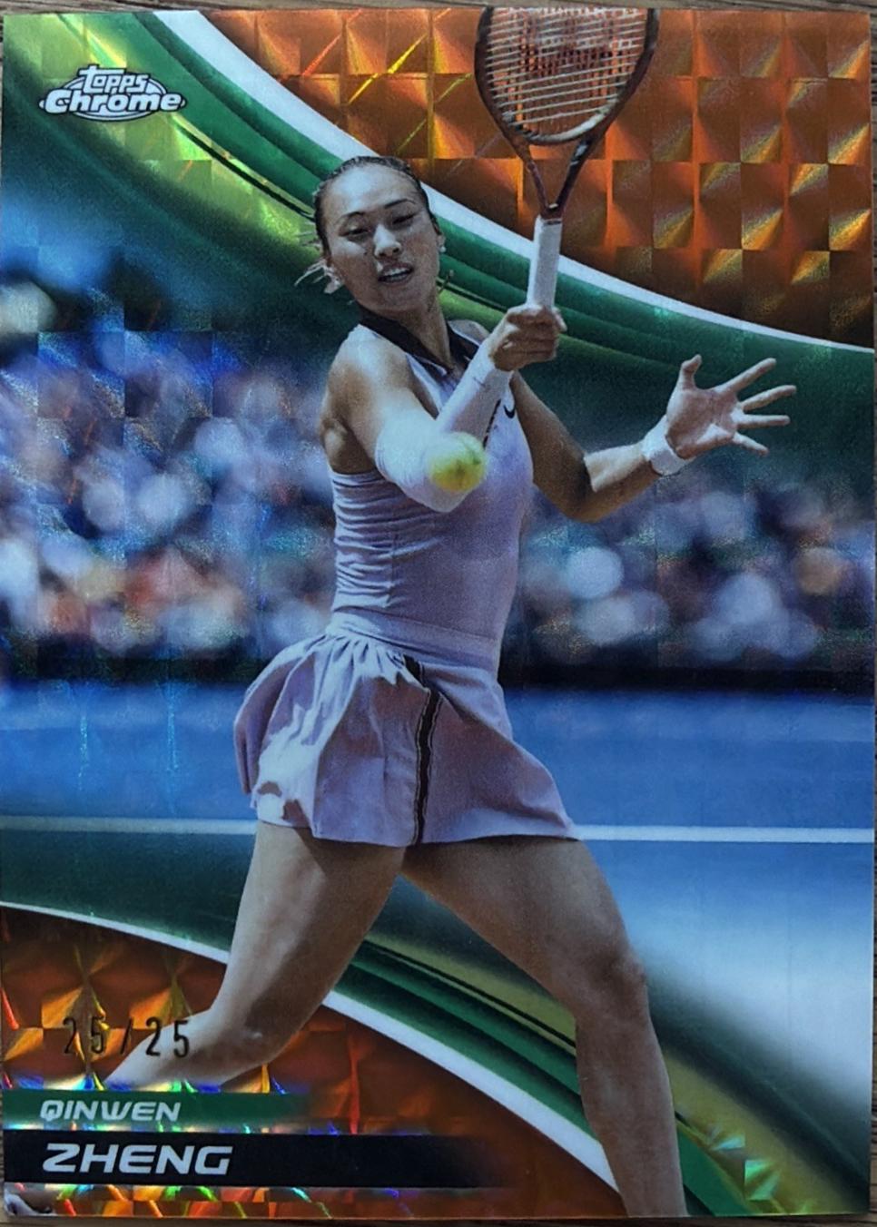 Qinwen Zheng [Orange Geometric Refractor] #8