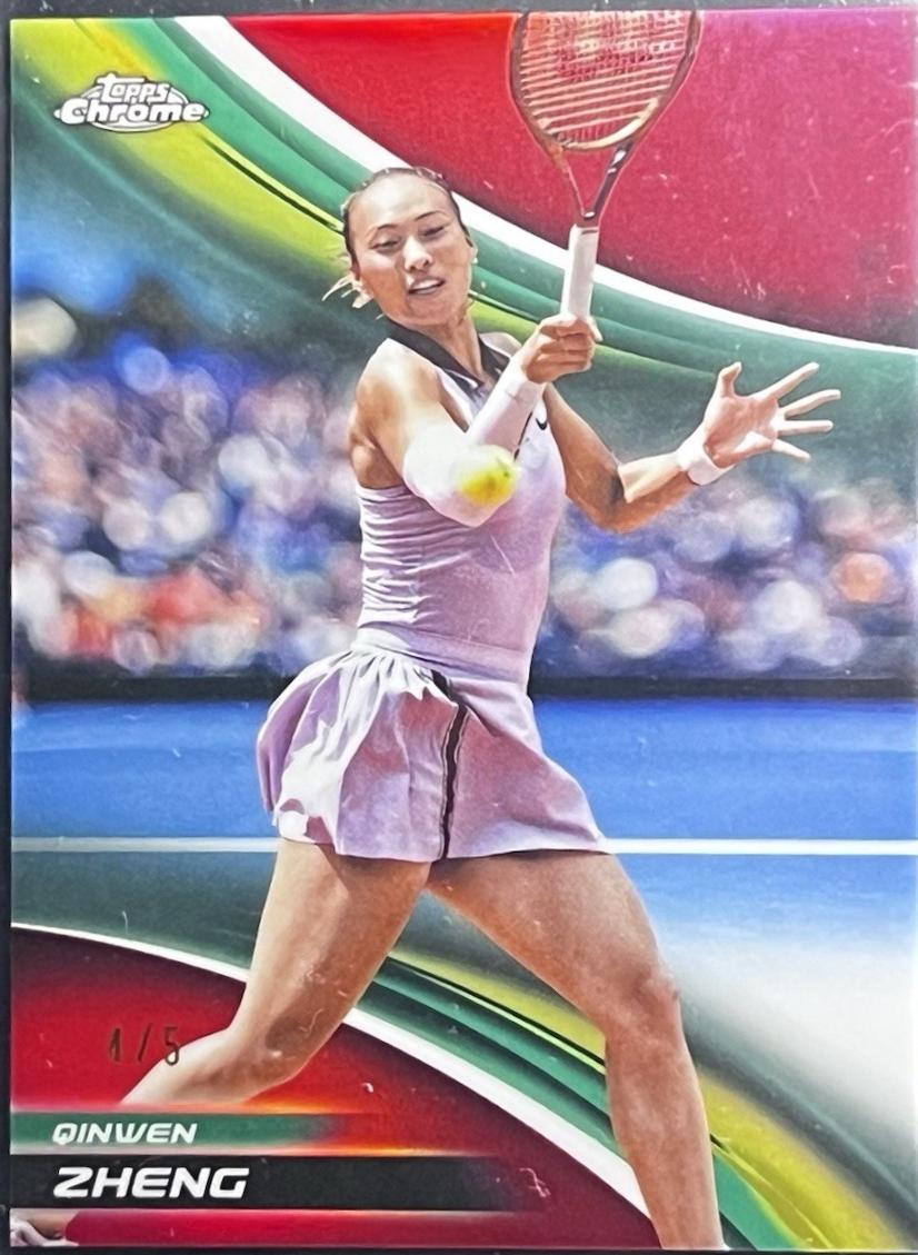 Qinwen Zheng [Red Refractor] #8