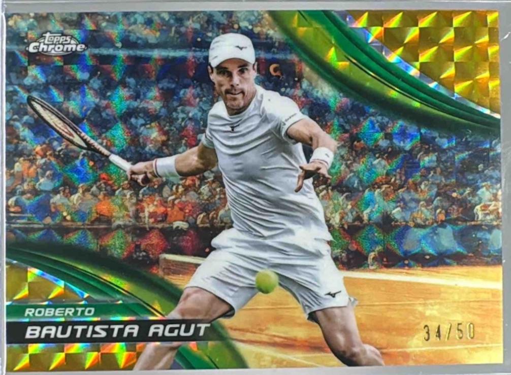 Roberto Bautista Agut [Gold Geometric Refractor] #66