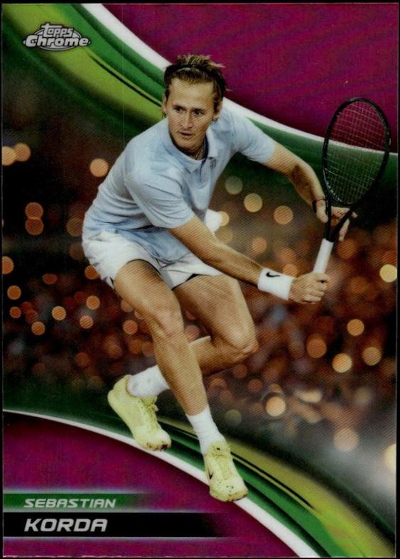 Sebastian Korda [Pink Refractor] #35