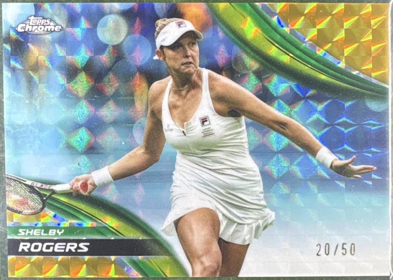 Shelby Rogers [Gold Geometric Refractor] #259