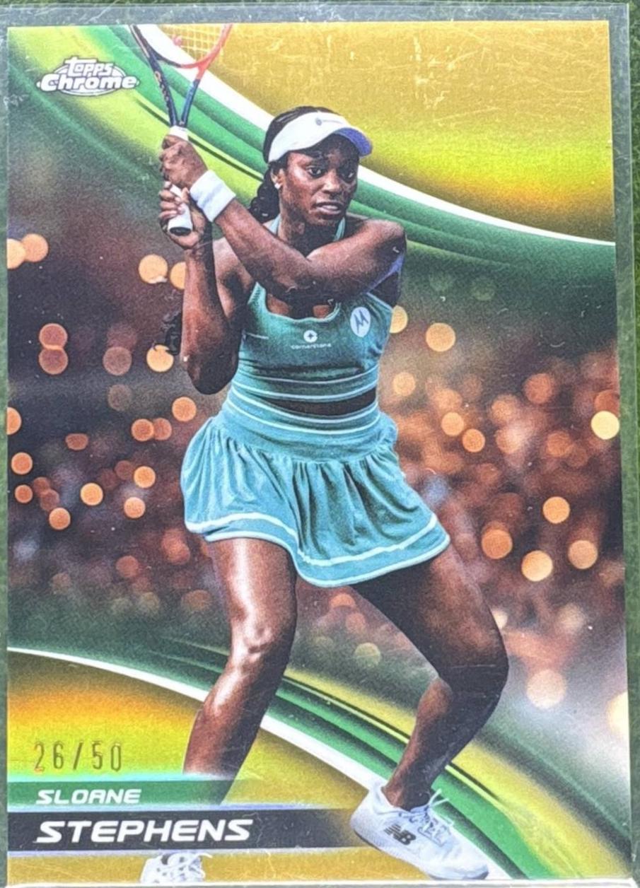 Sloane Stephens [Gold Refractor] #102