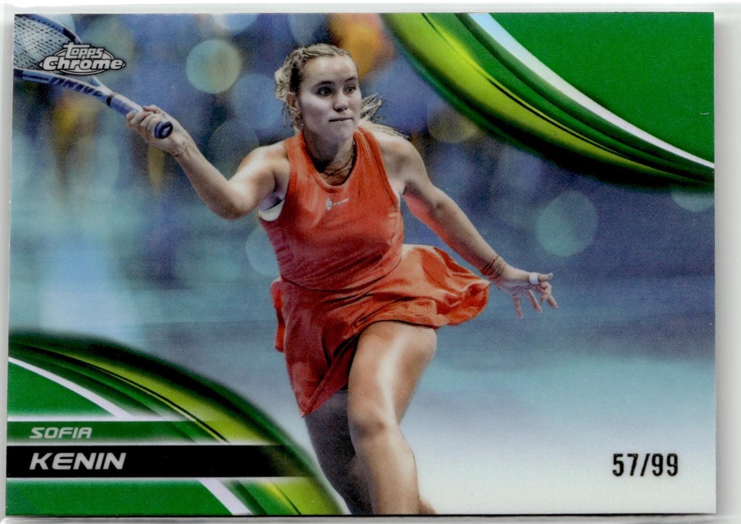 Sofia Kenin [Green Refractor] #181