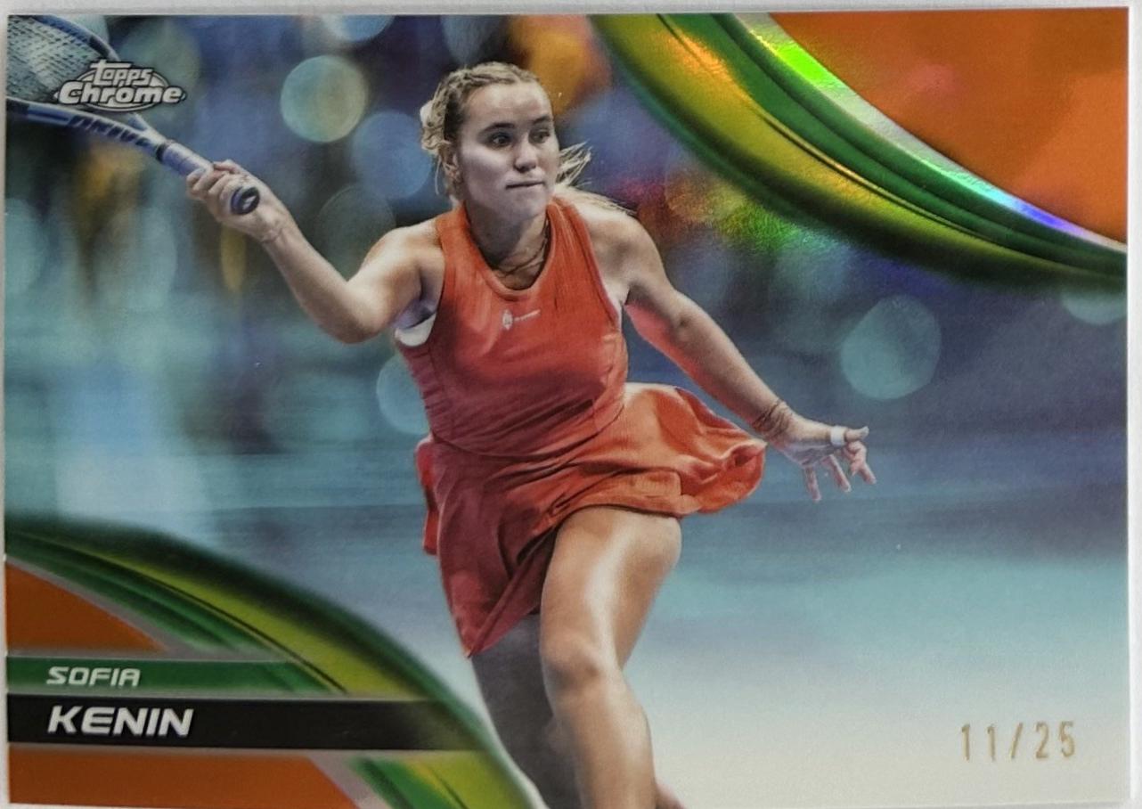 Sofia Kenin [Orange Refractor] #181