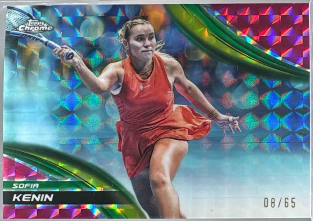 Sofia Kenin [Pink Geometric Refractor] #181