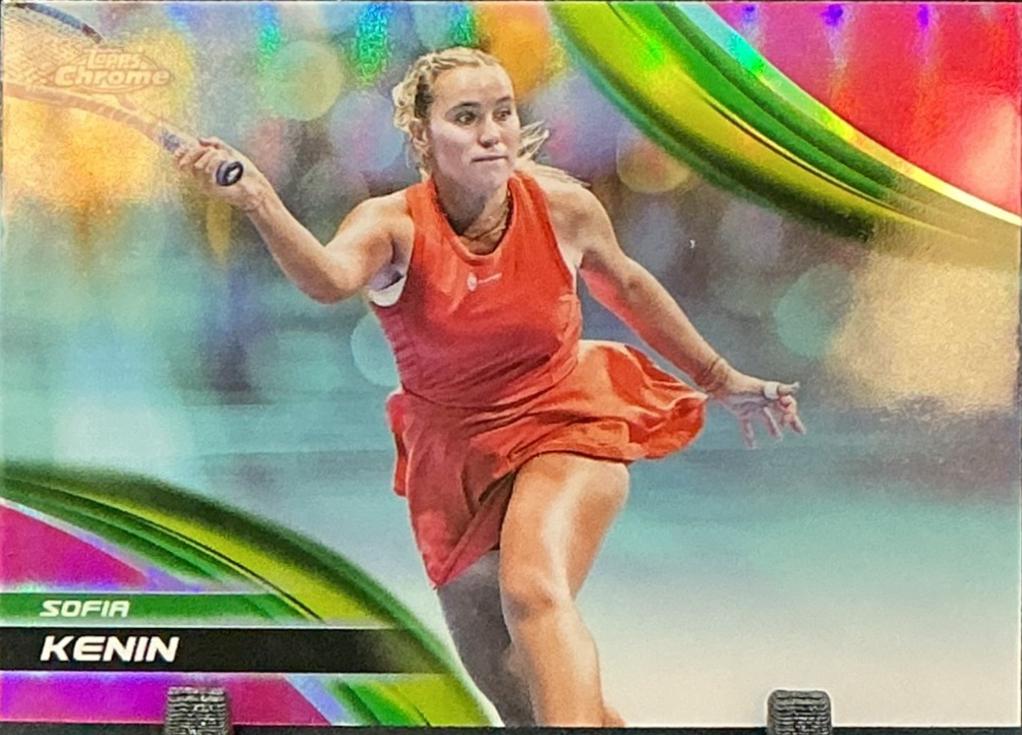 Sofia Kenin [Pink Refractor] #181