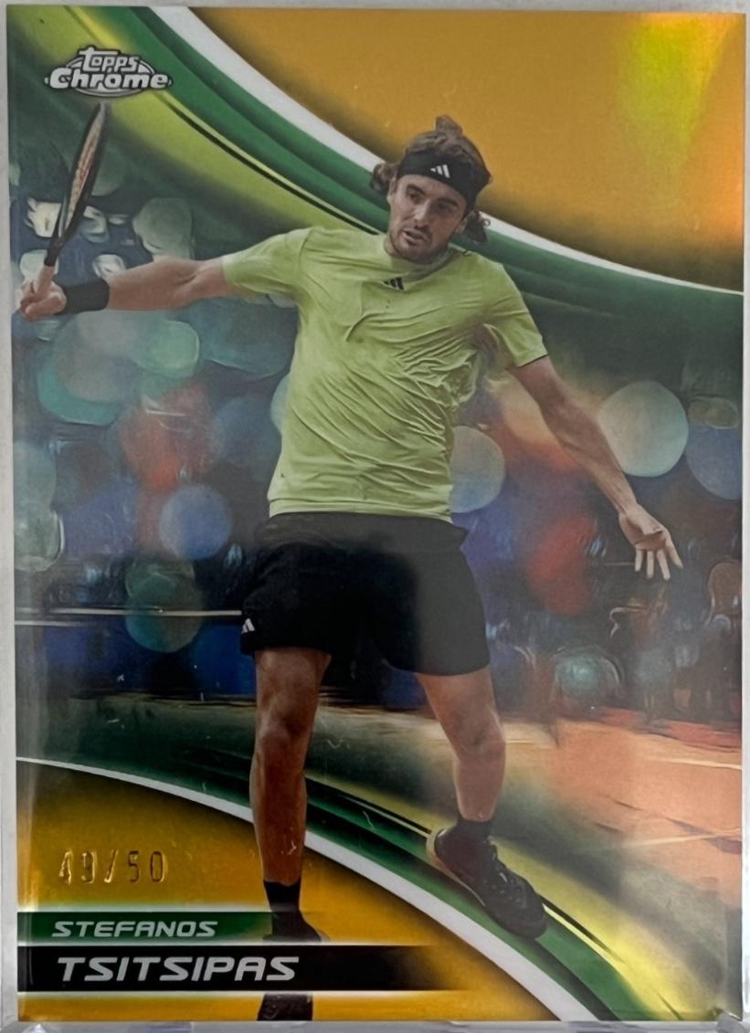 Stefanos Tsitsipas [Gold Refractor] #14