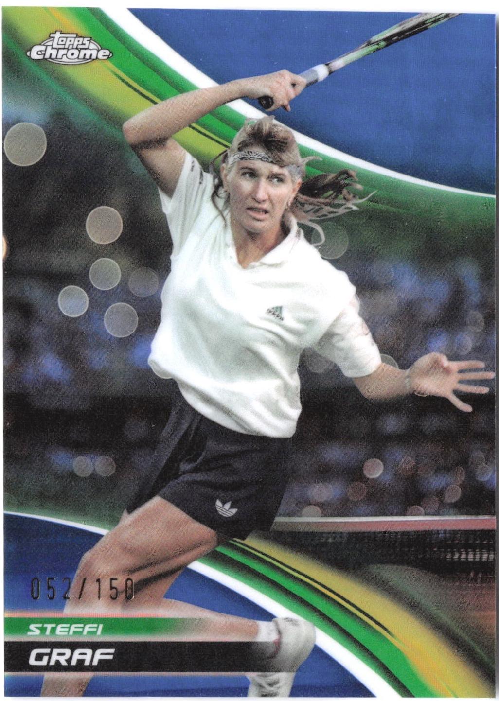 Steffi Graf [Blue Refractor] #245