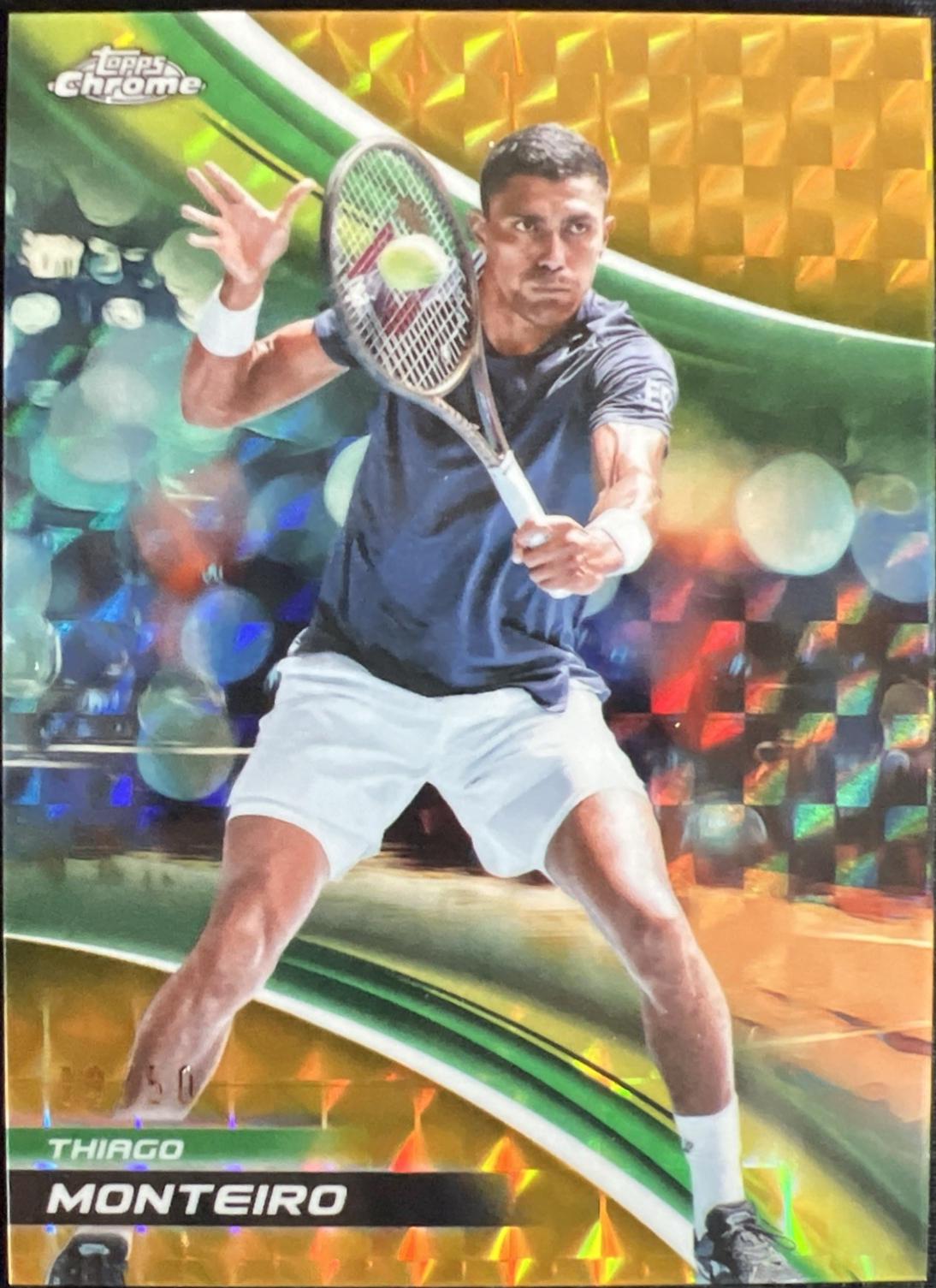 Thiago Monteiro [Gold Geometric Refractor] #125