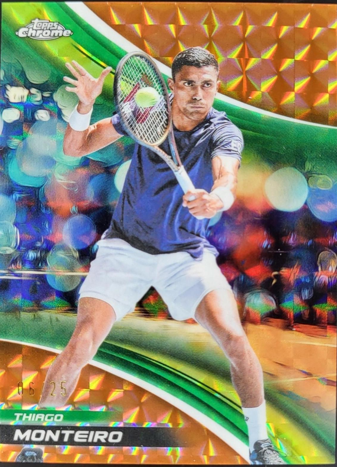 Thiago Monteiro [Orange Geometric Refractor] #125