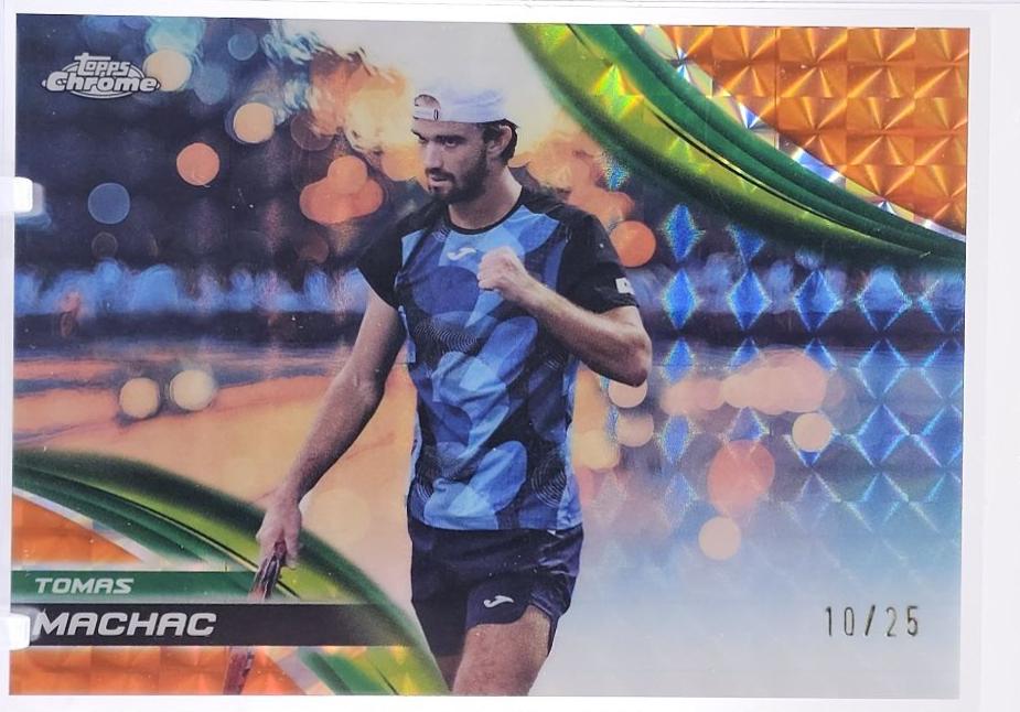 Tomas Machac [Orange Geometric Refractor] #42
