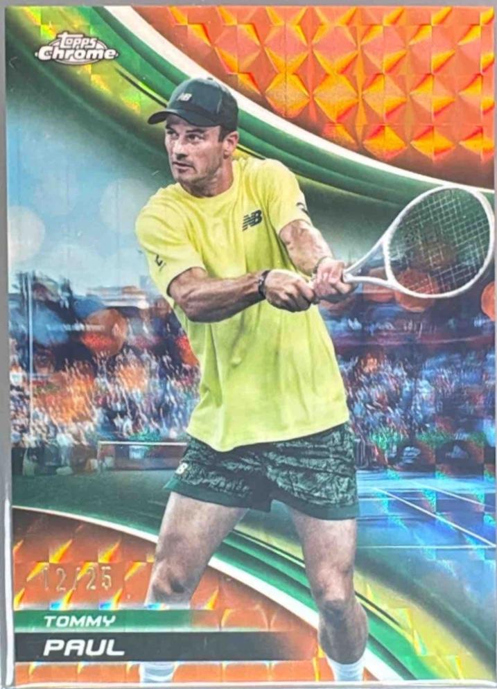 Tommy Paul [Orange Geometric Refractor] #16