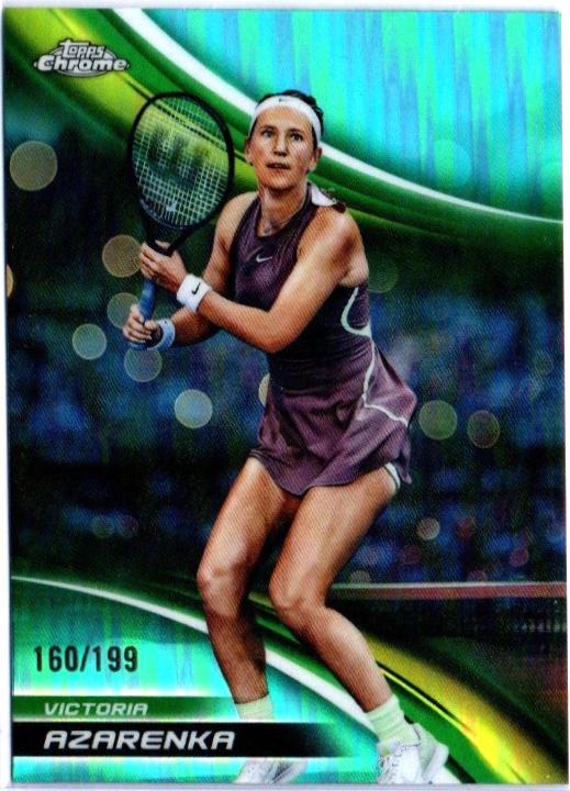 Victoria Azarenka [Aqua Refractor] #34