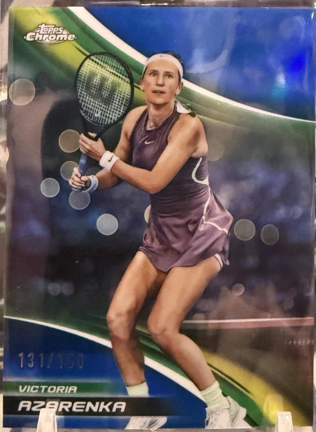 Victoria Azarenka [Blue Refractor] #34