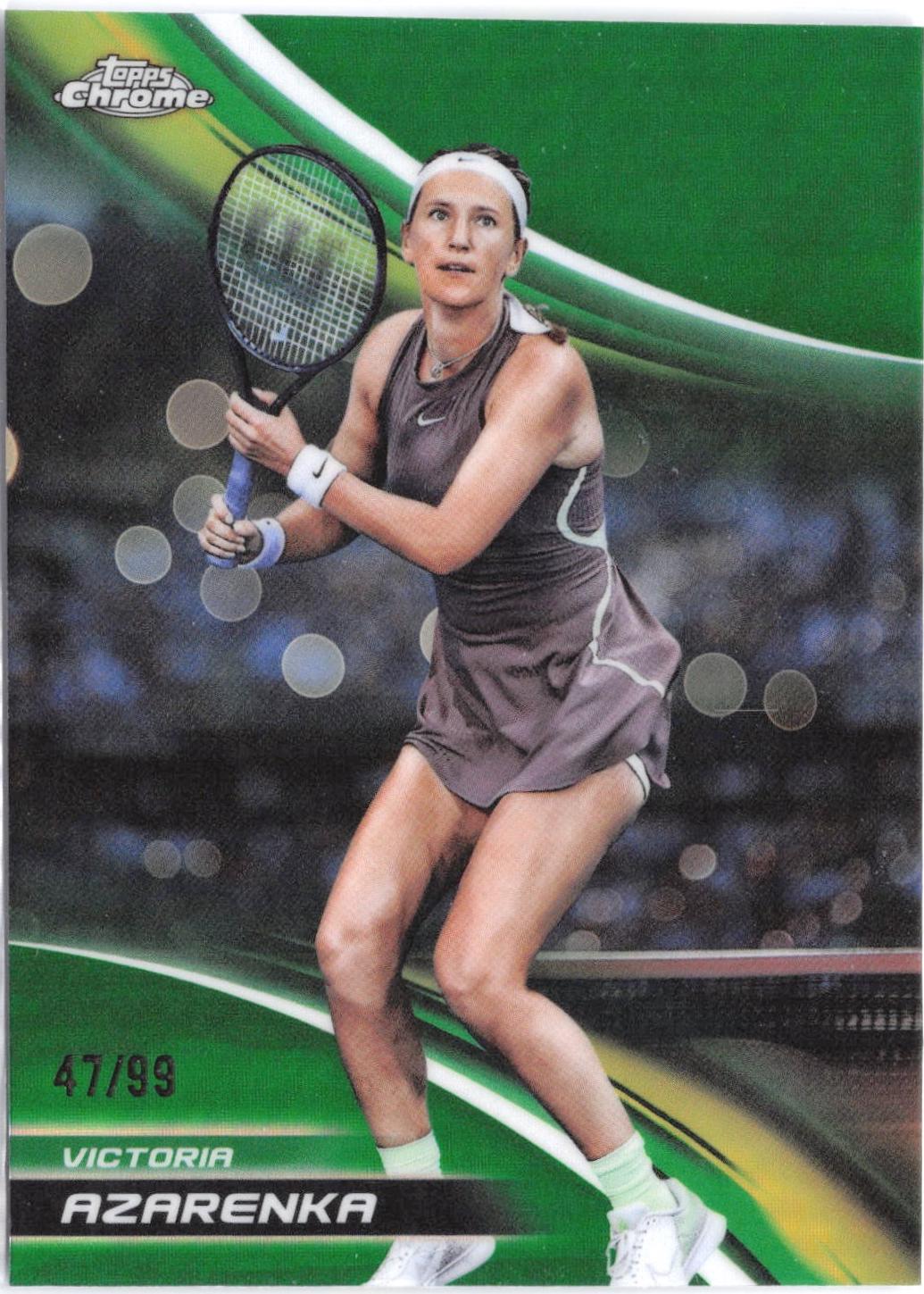 Victoria Azarenka [Green Refractor] #34