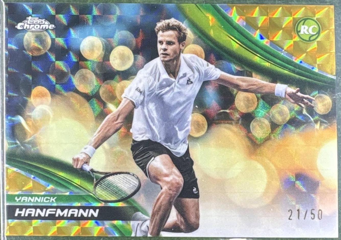 Yannick Hanfmann [Gold Geometric Refractor] #118
